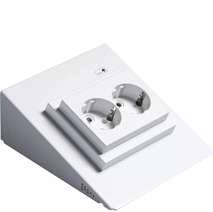 Pro Power Standby VALKOINEN - Monitoimipistorasia ei valokatkaisijaa - 230 - 1