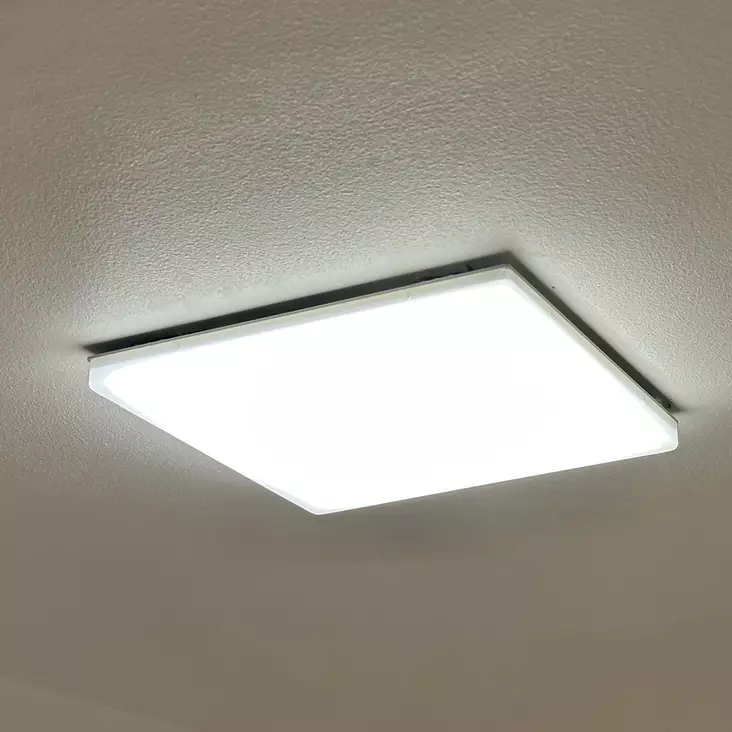 Valkoinen led-paneeli 295mm Dreamled Nuotta 4000K, 18W, IP44 - Alasvalot - 350 - 1
