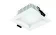 Valkoinen neliskulmainen alasvalo Dreamled Aava IP44 11cm 4000K - Alasvalot - 312 - 2