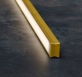 Diamond MESSINKI profiili 300 cm. Ei sis. led-nauhaa. - Diamond profiili ja linssi - 396 - 1