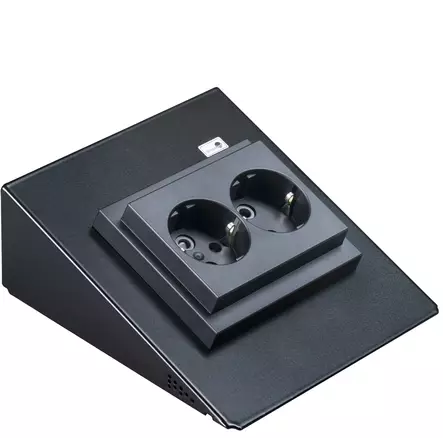 Pro Power Standby MUSTA - Monitoimipistorasia ei valokatkaisijaa - 236 - 1